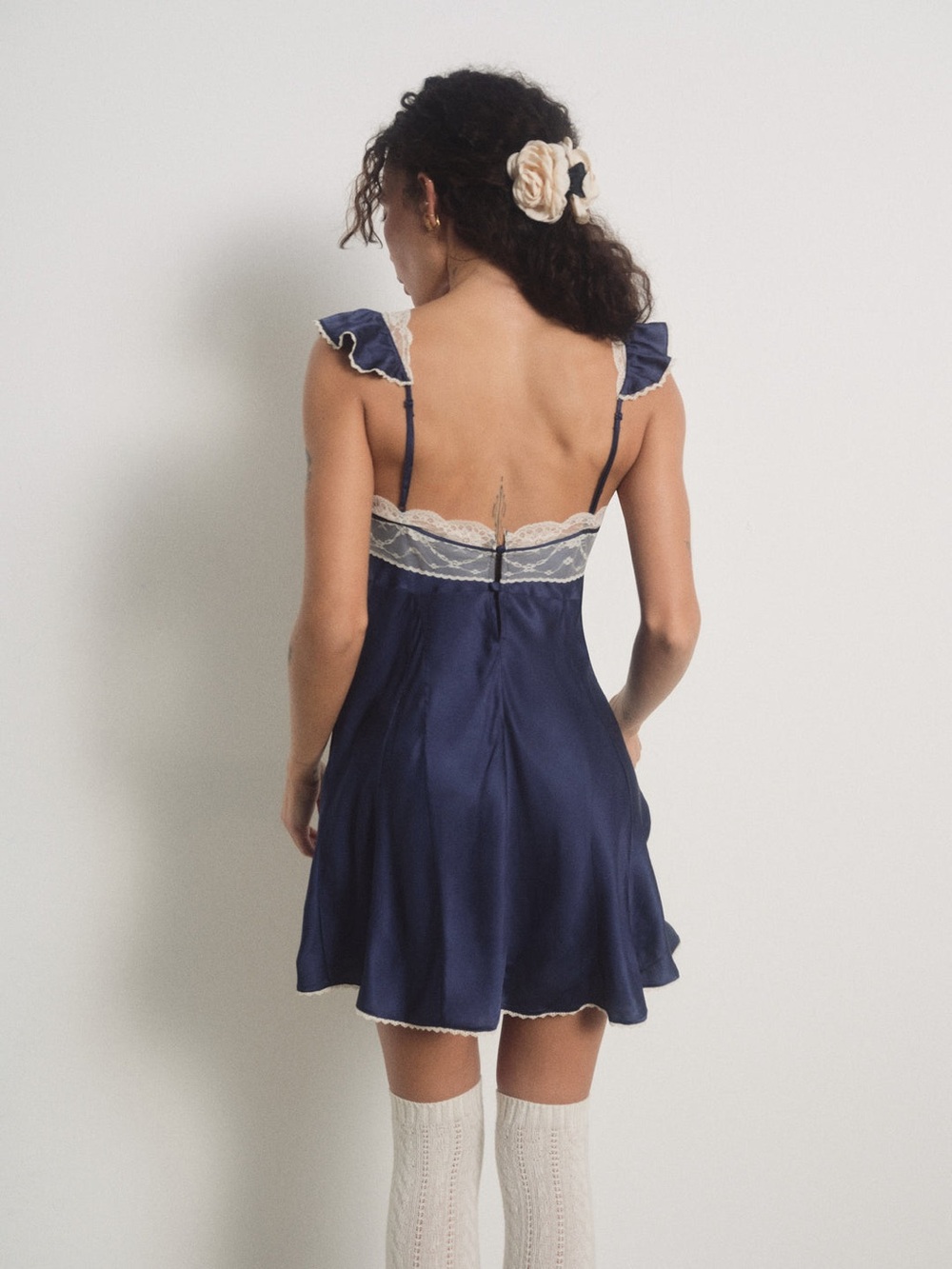 For Love And Lemons Fern Slip Dress Size Small NWT - Picture 2 of 4